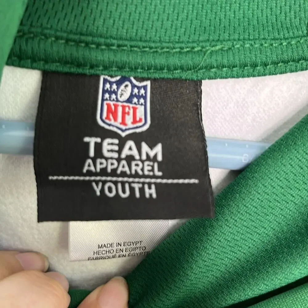 Kids NFL Team Apparel Jets Hoodie Size Large (14/16)